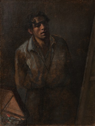 Autoportrait à la palette